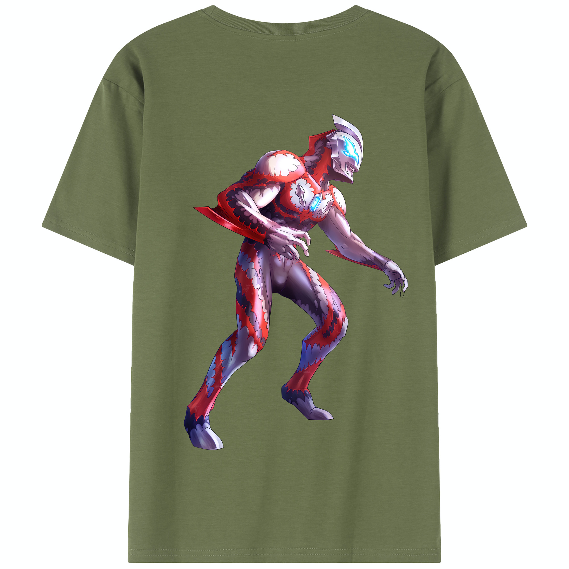 （画像用） ウルトラマン Ultraman 綿100％半袖Tシャツ（背面プリント）
